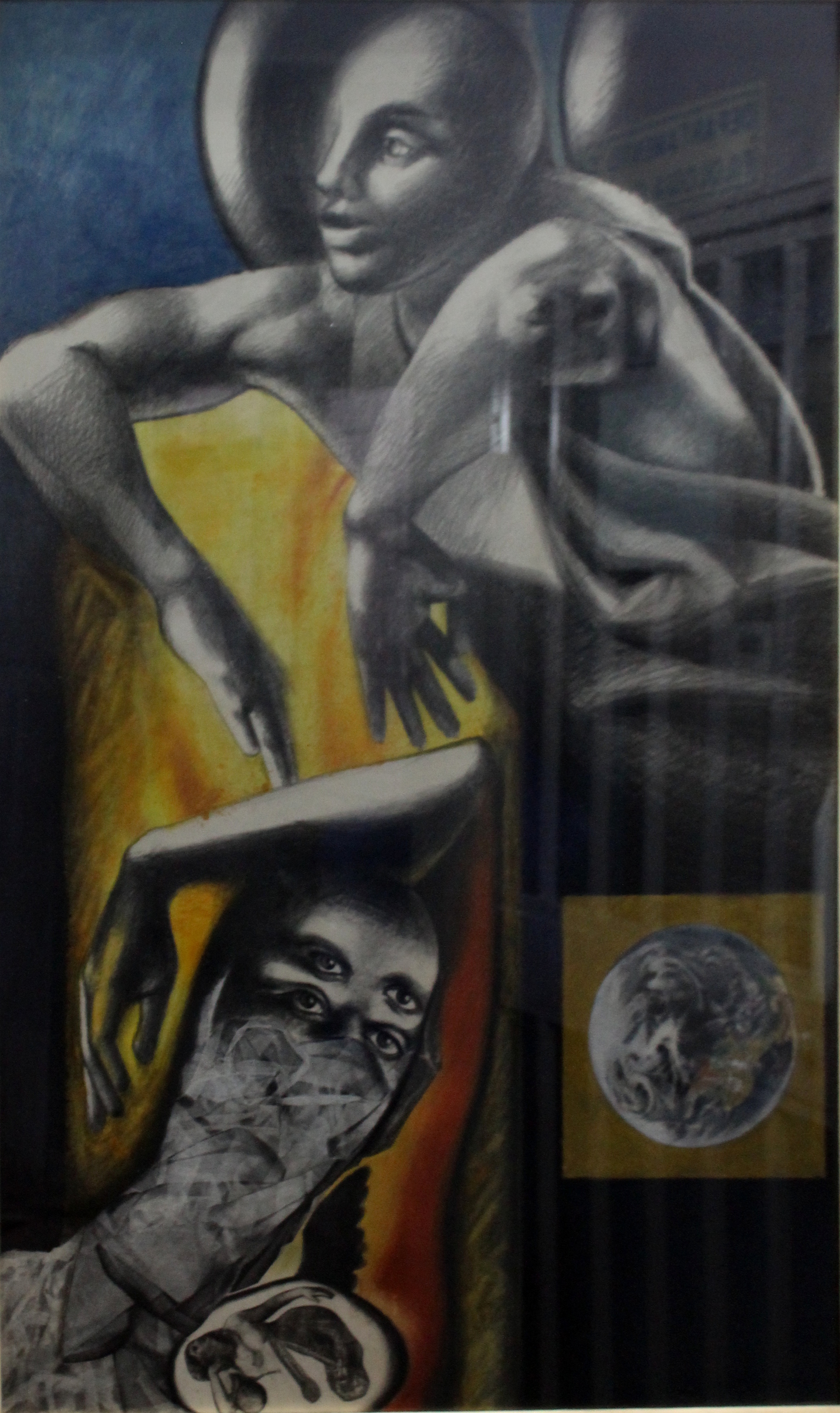 img-galeria-quote-Obra sin título, en técnica mixta de la serie "Frente al espejo"