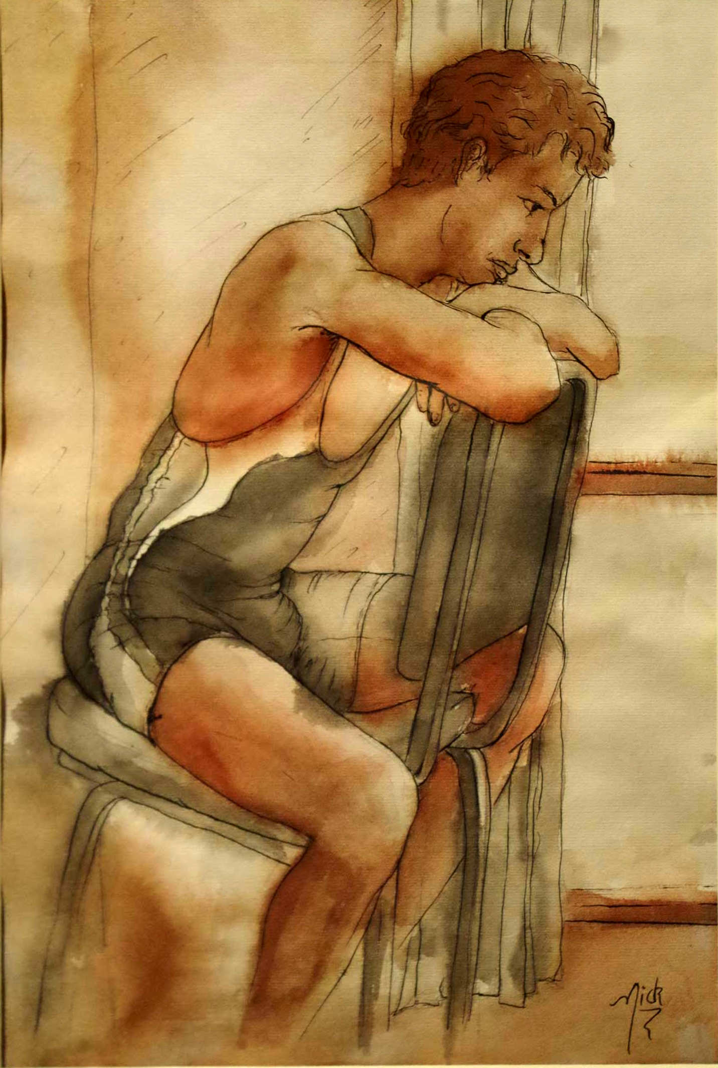 img-galeria-quote-Obra titulada “Escapados”, técnica de dibujo de tinta china sobre papel, dimensiones: 30 x 45 cms.