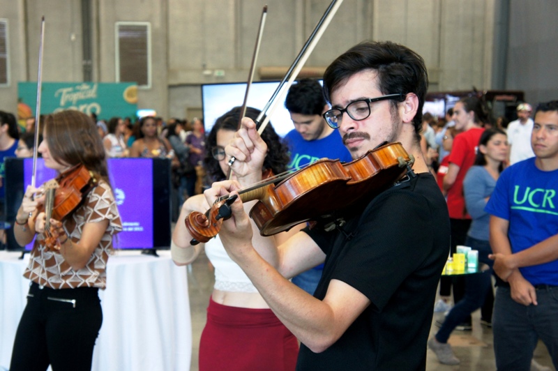 La Orquesta busca llevar la música a comunidades y poblaciones del país a través de conciertos gratuitos. Foto: Cristian Esquivel