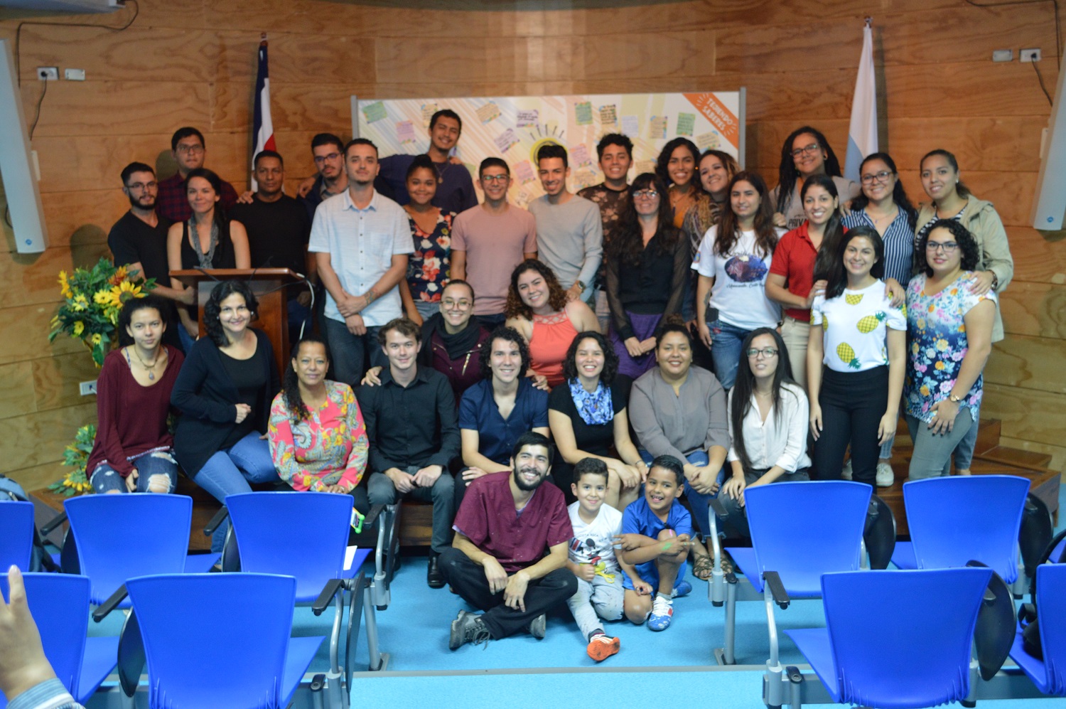 48 estudiantes de diferentes carreras y sedes desarrollaron proyectos durante el 2018. Foto por Leonardo Garita Alvarado.