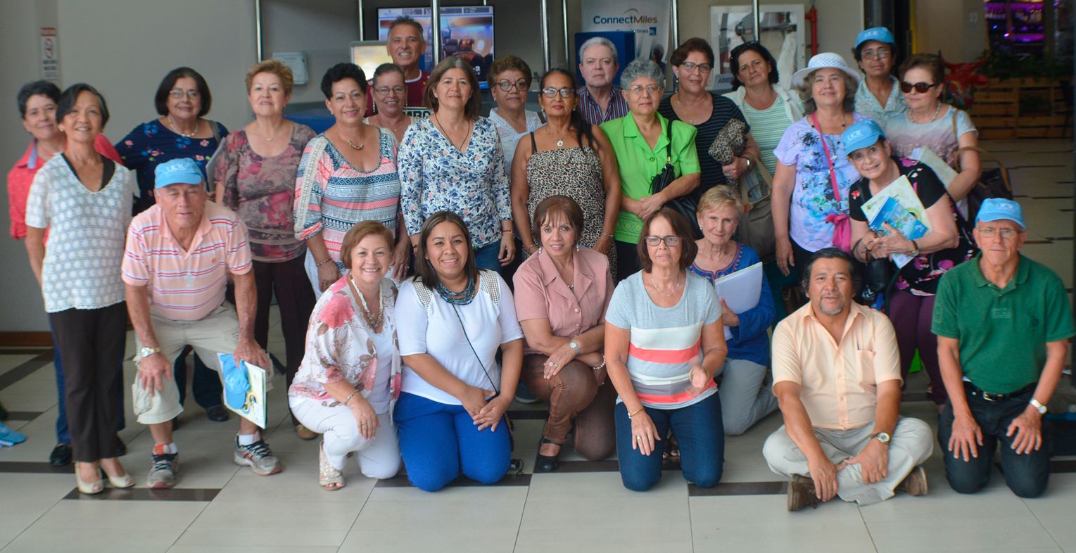 En total el intercambio incluye a 23 estudiantes de entre 53 y 86 años. Foto cortesía PIAM.