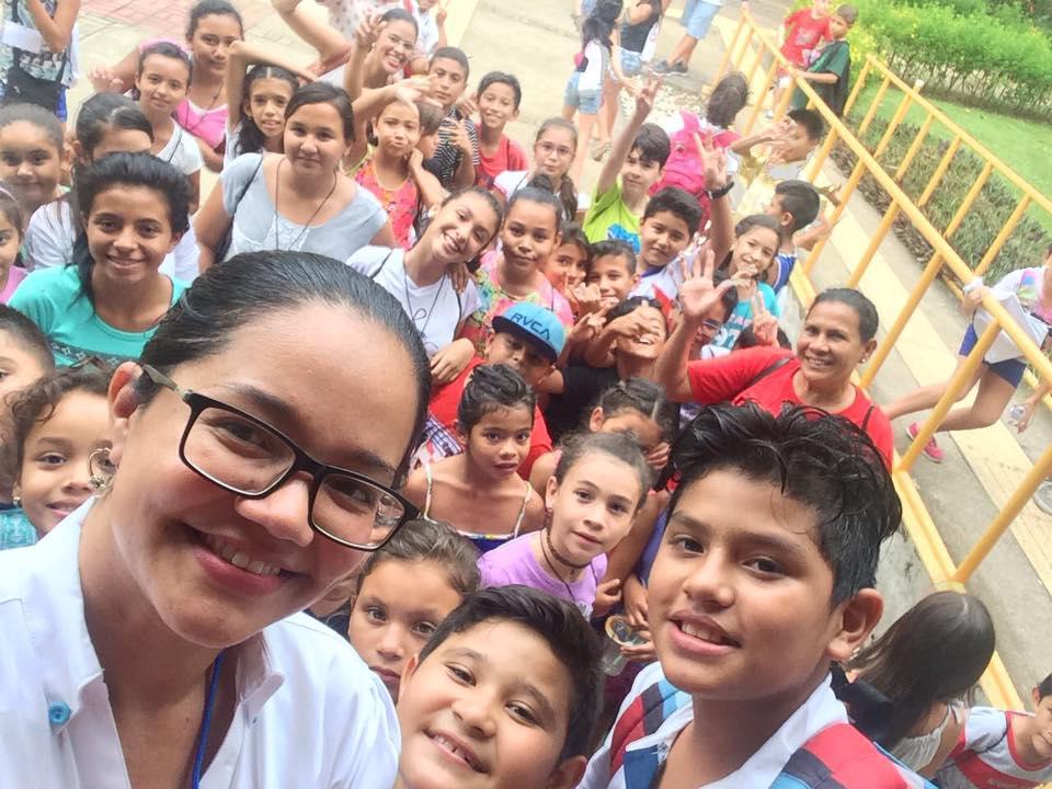 Más de 60 niños y niñas de distintas zonas de Puntarenas participaron en el Campamento de Desarrollo Humano. Fotografías cortesía de la Sede del Pacífico UCR