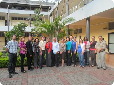 La presentación de la Comisión Organizadora del Programa Feria Nacional de Ciencia y Tecnología se realizó en la Facultad de Educación. (Foto Mariela María Solís González)