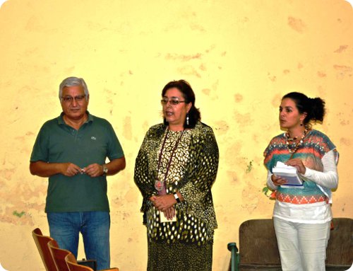 Licda. Roxana Salazar Bonilla, el Lic. Gerardo Mora Burgos y la Licda. Amanda Alfaro Córdoba.