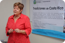 Msc. Patricia Sedó, responsable del proyecto