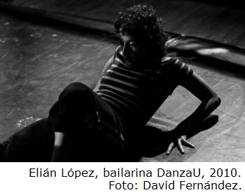 Elián López, bailarina de Danza Universitaria, ganó como Mejor intérprete en la categoría de danza. Foto: Cortesía Danza Universitaria