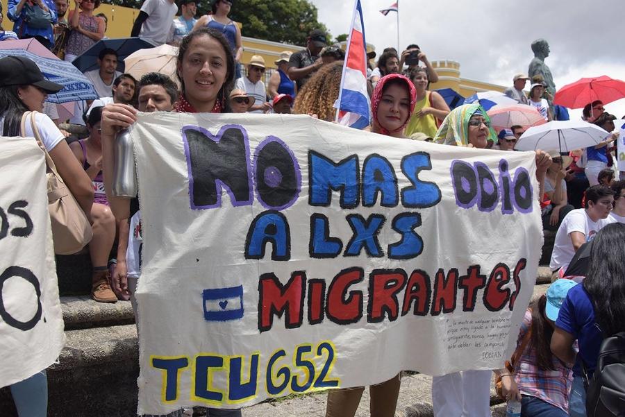 img-noticia-Personas de la comunidad universitaria han participado en eventos contra la xenofobia, en apoyo a la comunidad nicaragüense. Foto: Archivo Personas de la comunidad universitaria han participado en eventos contra la xenofobia, en apoyo a la comunidad nicaragüense. Foto: Archivo