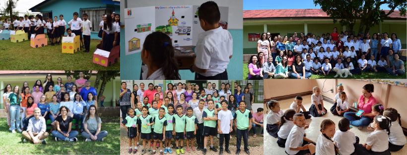 Cada año un equipo de estudiantes universitarios se da a la tarea de crear recursos dirigidos a docentes y estudiantes para fortalecer el proceso de enseñanza-aprendizaje del idioma inglés. Foto cortesía TC-501