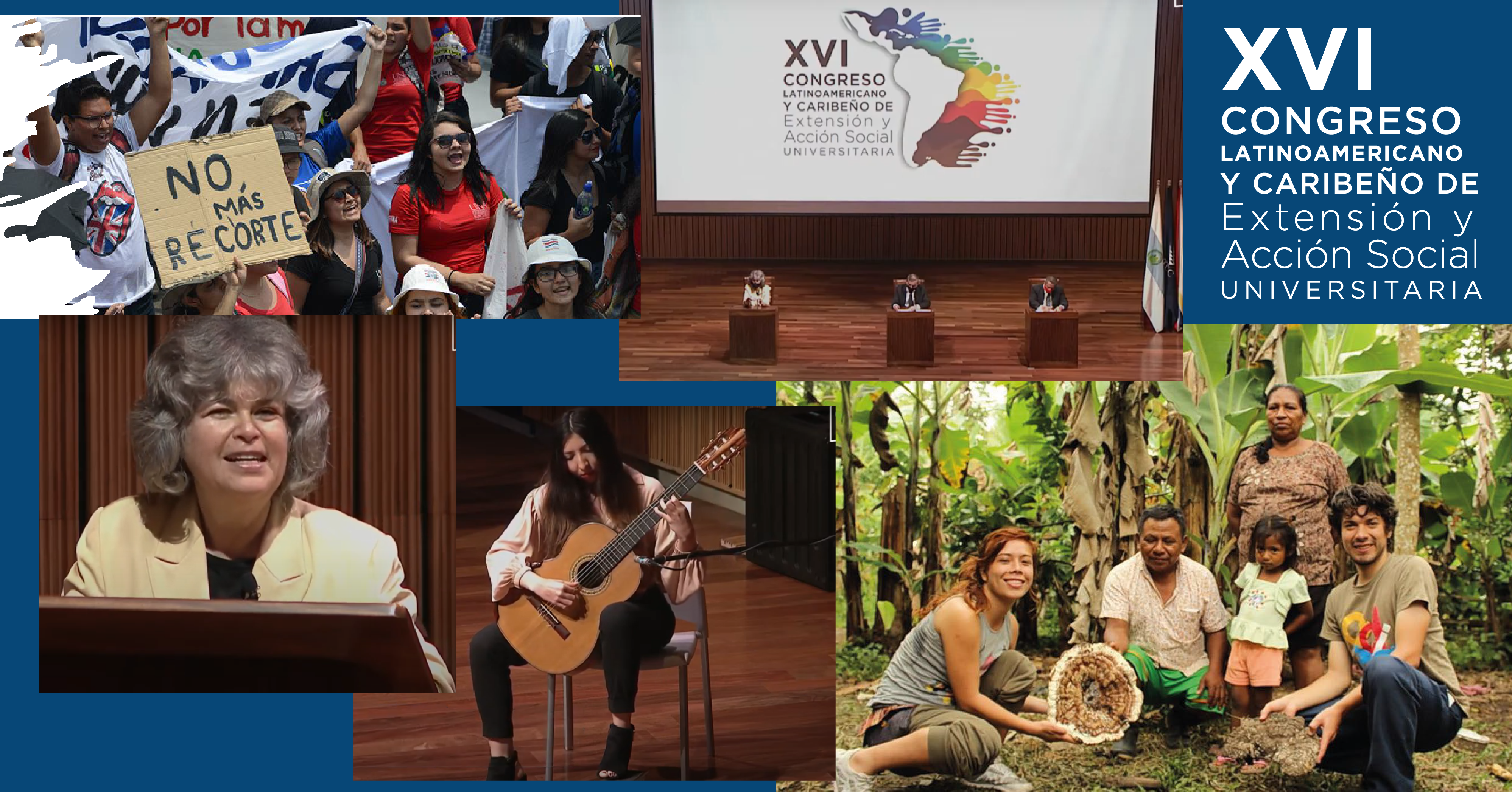 El Congreso se desarrolló del 26 al 29 de octubre, bajo la modalidad virtual, con la organización de Costa Rica, desde la Comisión de Vicerrectores de Extensión y Acción Social, del Consejo Nacional de Rectores (CONARE), y con el apoyo de la Unión Latinoamericana de Extensión Universitaria (ULEU).