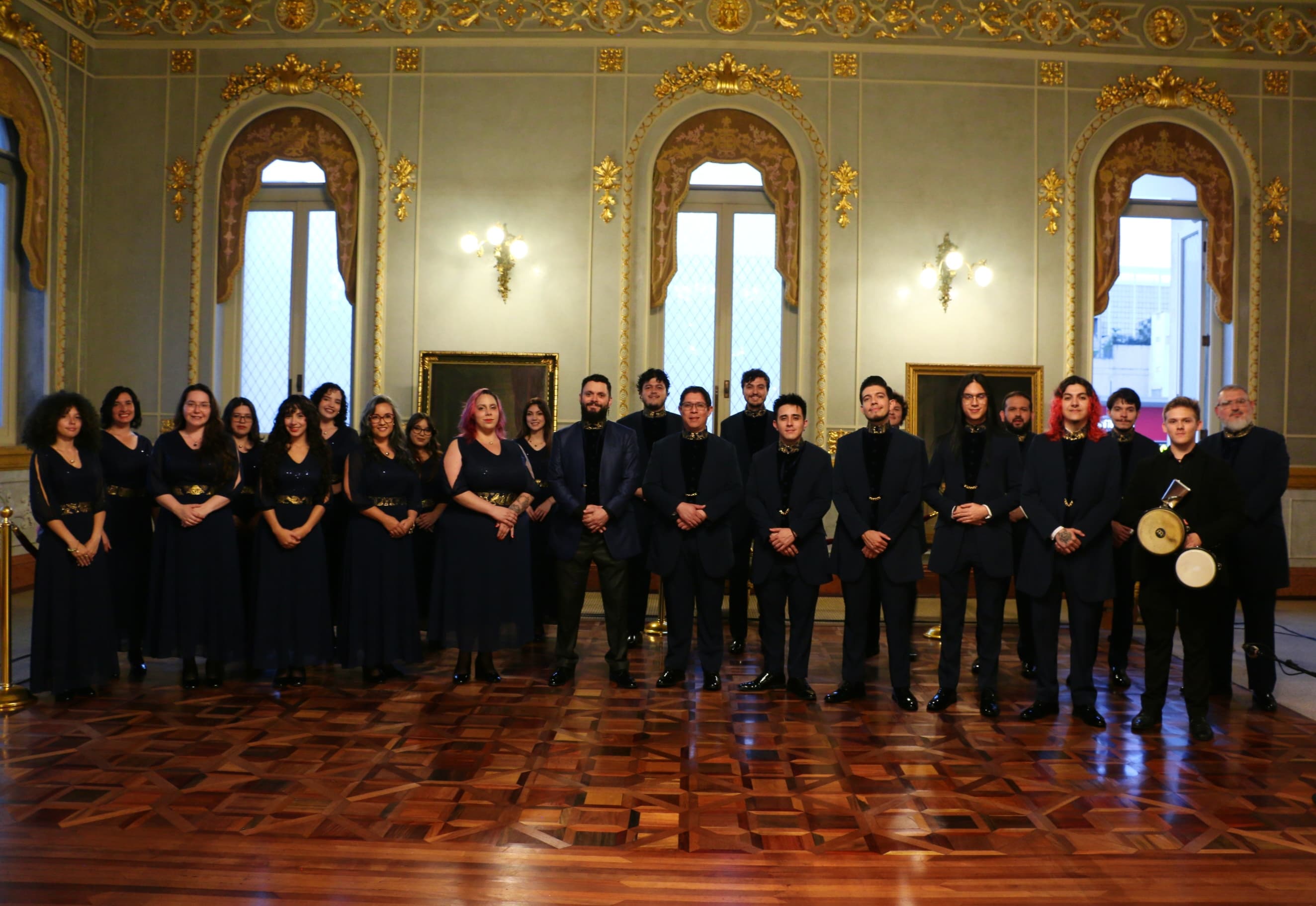 Coro UCR Coral durante una de sus presentaciones