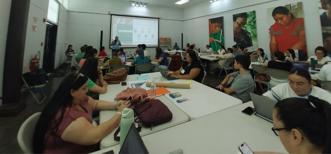 I Taller en la Región Brunca de la Estrategia de Articulación Territorial “Tejiendo Redes” que se realizó el 9 de julio del 2025 en el Centro Cultural de la Sede del Sur. Autoría: Iniciativa Tejiendo Redes, coordinación Región Brunca.