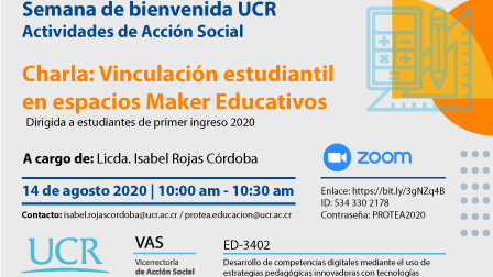 Esta es una de las actividades de la semana de bienvenida de la UCR 