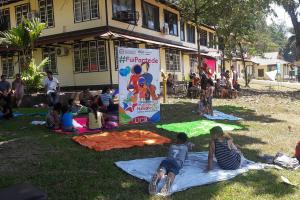 El 4 de febreroen los jardines del recinto se realizó un sábado familiara con actividades deportivas y recreativa (foto cortesía Patricia Rojas). El 4 de febreroen los jardines del recinto se realizó un sábado familiara con actividades deportivas y recreativa (foto cortesía Patricia Rojas).