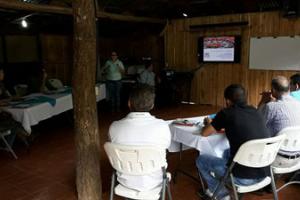 Durante el proceso se realizaron talleres con diferentes actores de las comunidades. Foto por: Noticias Puriscal MG. TCU rescata la cocina tradicional en el turismo rural de San José
