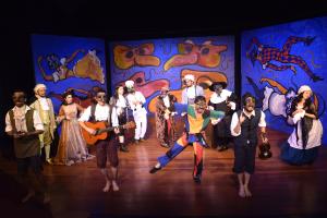 La obra es interpretada por estudiantes y egresados de la Escuela de Artes Dramáticas. Fotografía Pablo Molina La obra es interpretada por estudiantes y egresados de la Escuela de Artes Dramáticas. Fotografía Pablo Molina