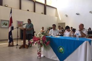 Se firmó un convenio de colaboración entre el gobierno local de Cóbano y la Sede Universitaria. Fotografía Sede Arnoldo Ferreto. Se firmó un convenio de colaboración entre el gobierno local de Cóbano y la Sede Universitaria. Fotografía Sede Arnoldo Ferreto.