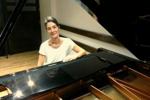 La pianista Evangelina Sánchez La pianista Evangelina Sánchez