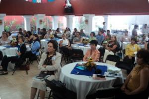 Cada año el congreso tiene un tema especial de estudio. El tema del congreso del 2010 fue "Escritores y lectores: derechos y deberes". Fotografía cortesía del proyecto.