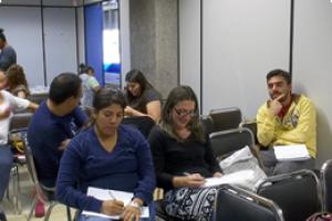 A cada taller de capacitación asisten entre 60 y 80 profesores, princialmente del área central, pero también han llegado desde San Vito, Puntarenas y Coto Brus. Fotografía: Stefani Díaz A cada taller de capacitación asisten entre 60 y 80 profesores, princialmente del área central, pero también han llegado desde San Vito, Puntarenas y Coto Brus. Fotografía: Stefani Díaz