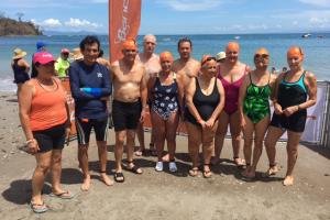 La delegación que representó al PIAM y a la UCR contó con 11 personas que participaron en los eventos especiales “La natación es para todos”. Foto por: Maribel Matamoros. La delegación que representó al PIAM y a la UCR contó con 11 personas que participaron en los eventos especiales “La natación es para todos”. Foto por: Maribel Matamoros.