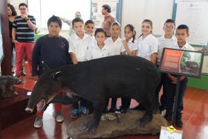 Estudiantes de la Escuela Azul de Turrialba, asistieron a la inauguración. Foto: Cristian Esquivel Estudiantes de la Escuela Azul de Turrialba, asistieron a la inauguración. Foto: Cristian Esquivel